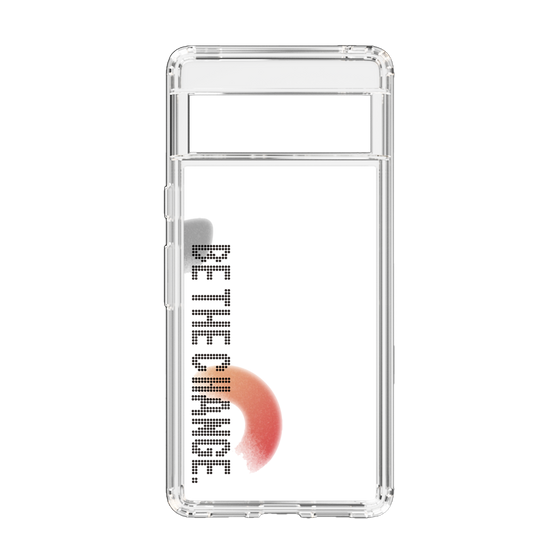 Slim Protection Case［ Original - Dot Overlay - BE THE CHANGE/A ］
