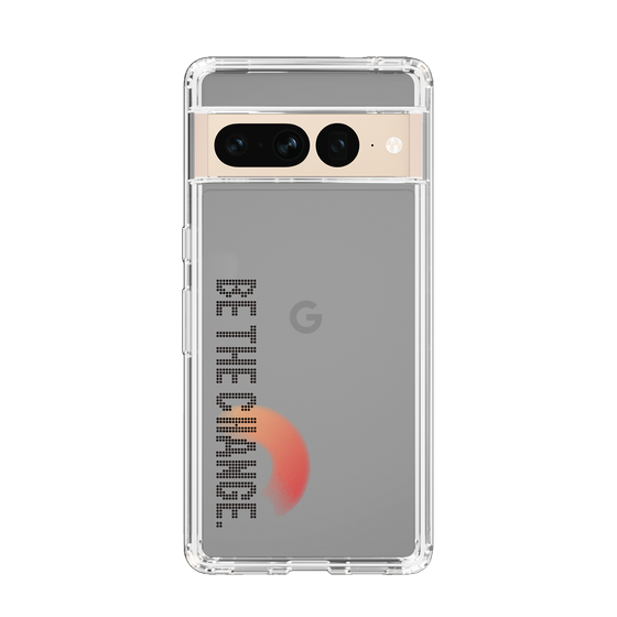 Slim Protection Case［ Original - Dot Overlay - BE THE CHANGE/A ］