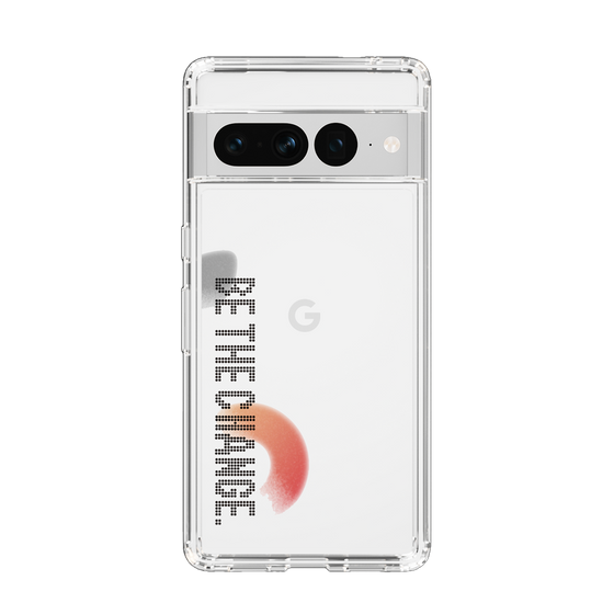 Slim Protection Case［ Original - Dot Overlay - BE THE CHANGE/A ］