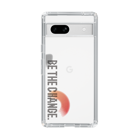 Slim Protection Case［ Original - Dot Overlay - BE THE CHANGE/A ］