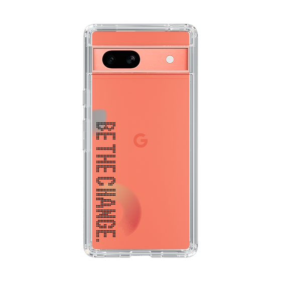 Slim Protection Case［ Original - Dot Overlay - BE THE CHANGE/A ］