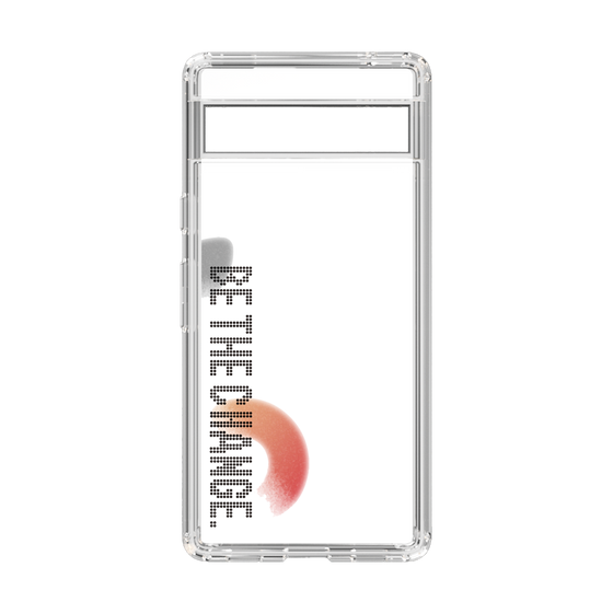 Slim Protection Case［ Original - Dot Overlay - BE THE CHANGE/A ］