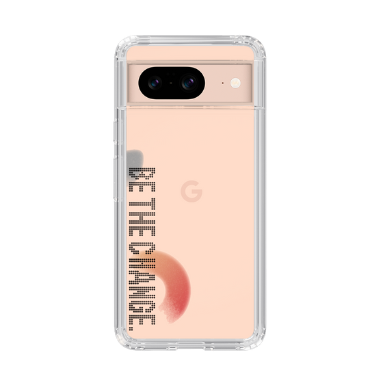 Slim Protection Case［ Original - Dot Overlay - BE THE CHANGE/A ］