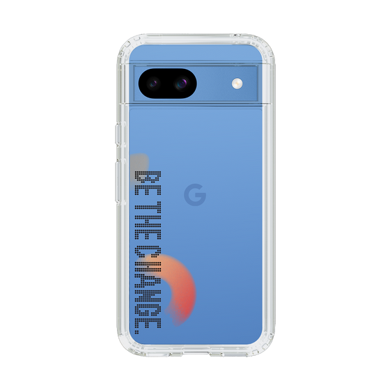 Slim Protection Case［ Original - Dot Overlay - BE THE CHANGE/A ］