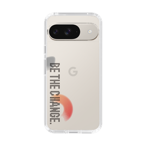 Slim Protection Case［ Original - Dot Overlay - BE THE CHANGE/A ］