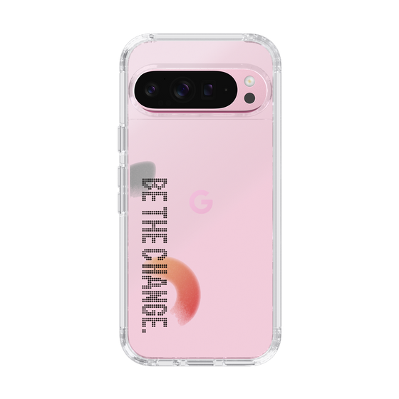 Slim Protection Case［ Original - Dot Overlay - BE THE CHANGE/A ］