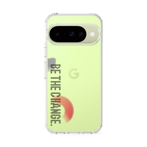 Slim Protection Case［ Original - Dot Overlay - BE THE CHANGE/A ］