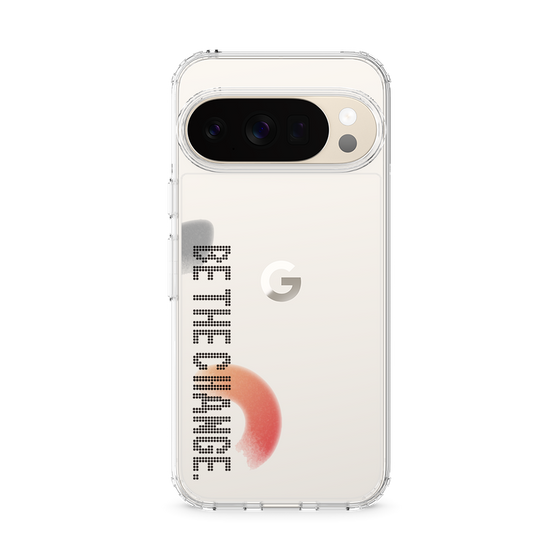 Slim Protection Case［ Original - Dot Overlay - BE THE CHANGE/A ］