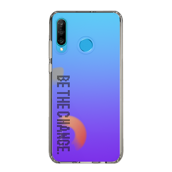 Slim Protection Case［ Original - Dot Overlay - BE THE CHANGE/A ］