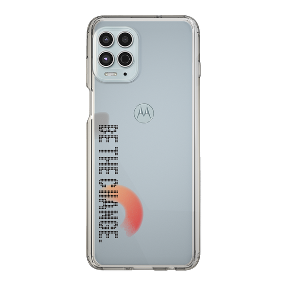 Slim Protection Case［ Original - Dot Overlay - BE THE CHANGE/A ］