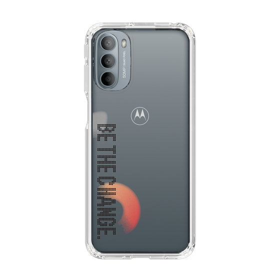 Slim Protection Case［ Original - Dot Overlay - BE THE CHANGE/A ］
