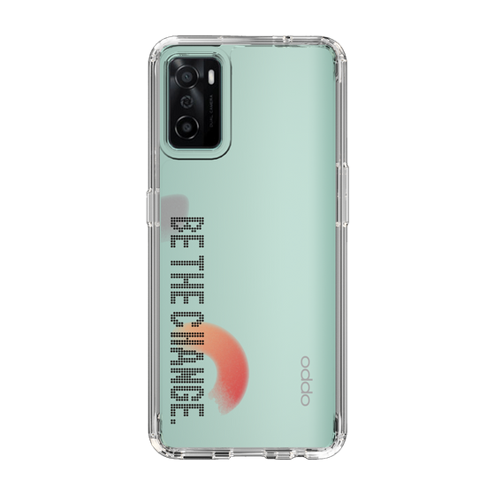 Slim Protection Case［ Original - Dot Overlay - BE THE CHANGE/A ］