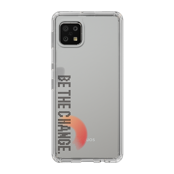 Slim Protection Case［ Original - Dot Overlay - BE THE CHANGE/A ］