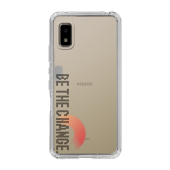 Slim Protection Case［ Original - Dot Overlay - BE THE CHANGE/A ］