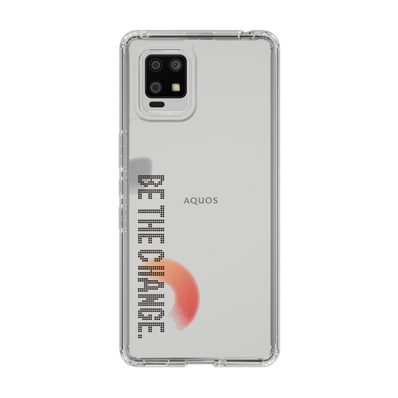 Slim Protection Case［ Original - Dot Overlay - BE THE CHANGE/A ］