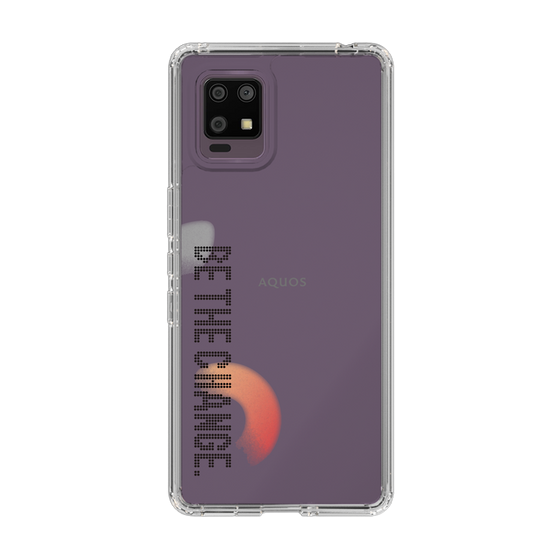 Slim Protection Case［ Original - Dot Overlay - BE THE CHANGE/A ］
