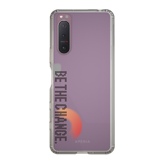 Slim Protection Case［ Original - Dot Overlay - BE THE CHANGE/A ］