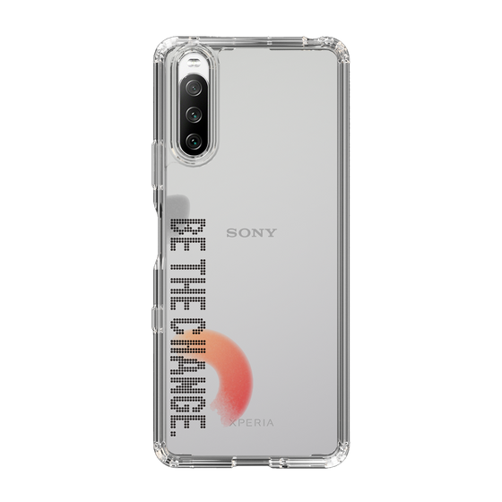 Slim Protection Case［ Original - Dot Overlay - BE THE CHANGE/A ］