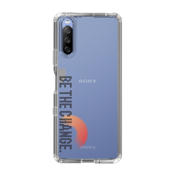 Slim Protection Case［ Original - Dot Overlay - BE THE CHANGE/A ］