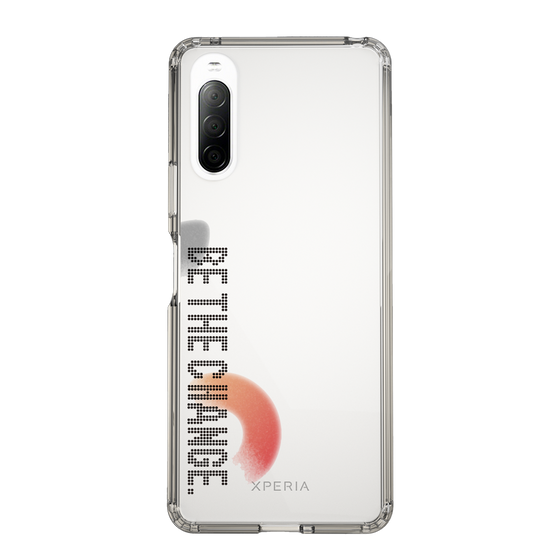 Slim Protection Case［ Original - Dot Overlay - BE THE CHANGE/A ］