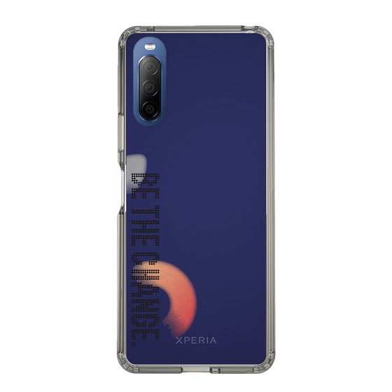 Slim Protection Case［ Original - Dot Overlay - BE THE CHANGE/A ］