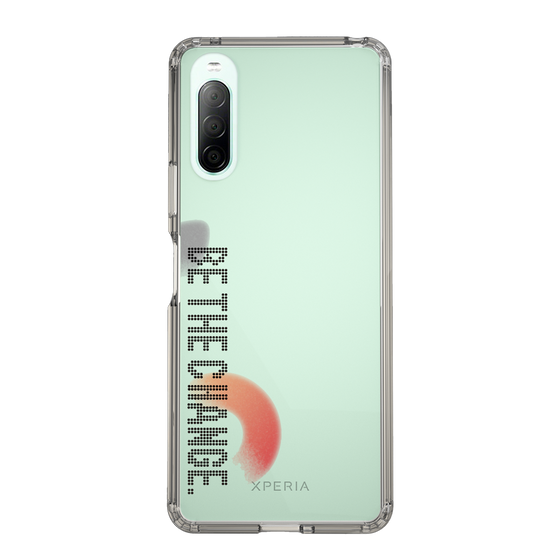 Slim Protection Case［ Original - Dot Overlay - BE THE CHANGE/A ］