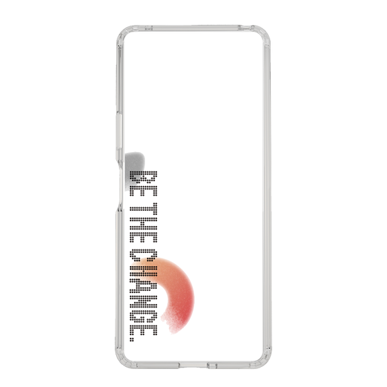 Slim Protection Case［ Original - Dot Overlay - BE THE CHANGE/A ］