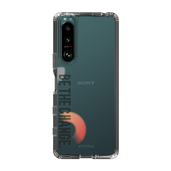 Slim Protection Case［ Original - Dot Overlay - BE THE CHANGE/A ］