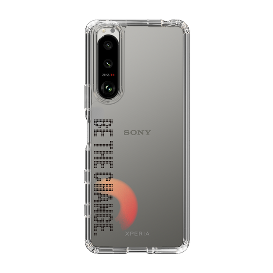 Slim Protection Case［ Original - Dot Overlay - BE THE CHANGE/A ］