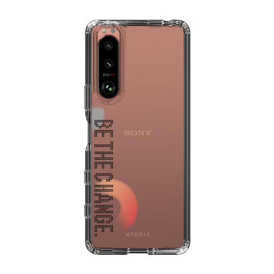 Slim Protection Case［ Original - Dot Overlay - BE THE CHANGE/A ］