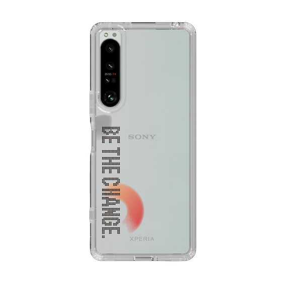 Slim Protection Case［ Original - Dot Overlay - BE THE CHANGE/A ］