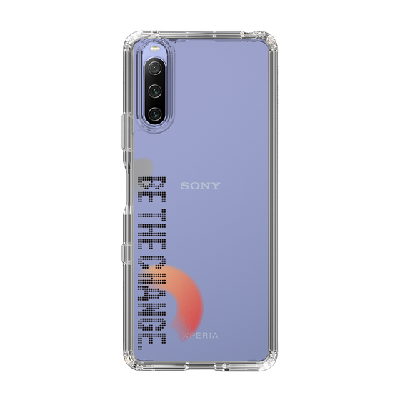 Slim Protection Case［ Original - Dot Overlay - BE THE CHANGE/A ］