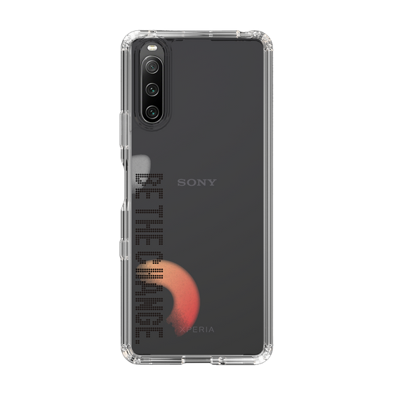 Slim Protection Case［ Original - Dot Overlay - BE THE CHANGE/A ］
