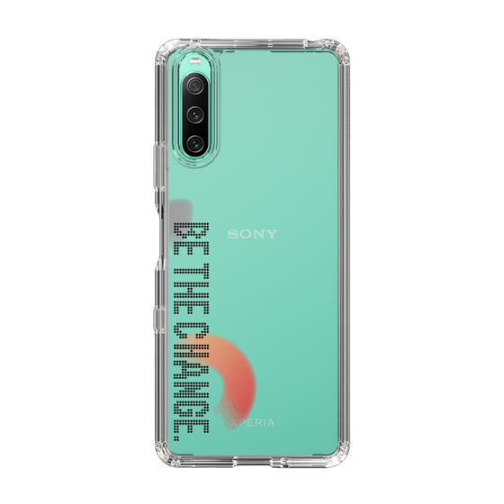 Slim Protection Case［ Original - Dot Overlay - BE THE CHANGE/A ］