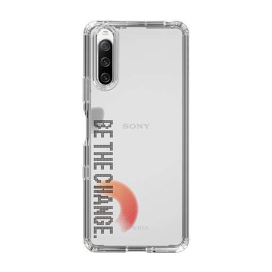 Slim Protection Case［ Original - Dot Overlay - BE THE CHANGE/A ］