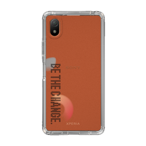 Slim Protection Case［ オリジナル - ドットオーバーレイ - BE THE CHANGE/A ］