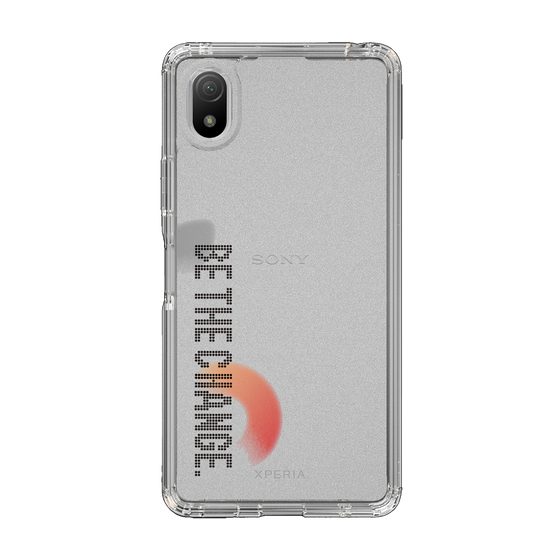 Slim Protection Case［ オリジナル - ドットオーバーレイ - BE THE CHANGE/A ］