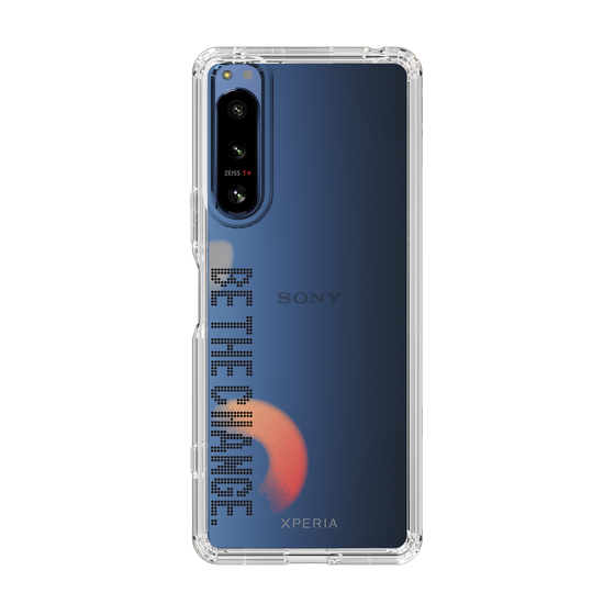 Slim Protection Case［ Original - Dot Overlay - BE THE CHANGE/A ］
