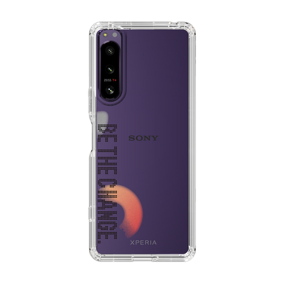 Slim Protection Case［ Original - Dot Overlay - BE THE CHANGE/A ］