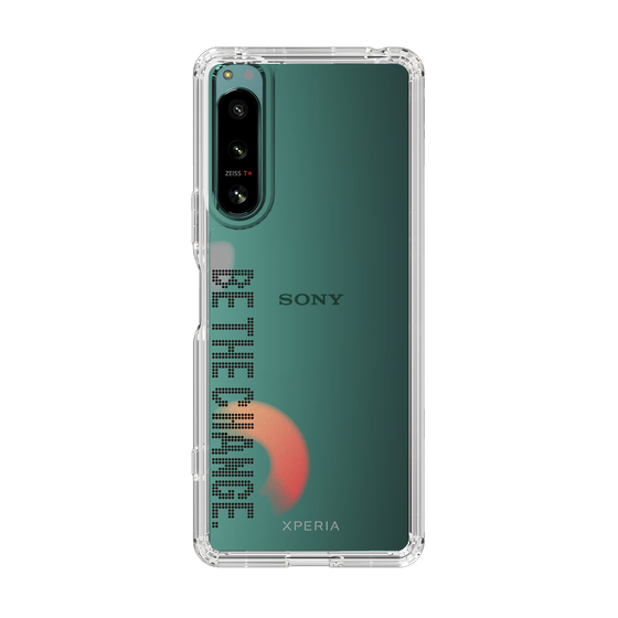 Slim Protection Case［ Original - Dot Overlay - BE THE CHANGE/A ］
