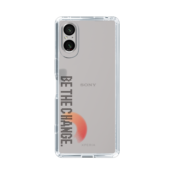Slim Protection Case［ Original - Dot Overlay - BE THE CHANGE/A ］