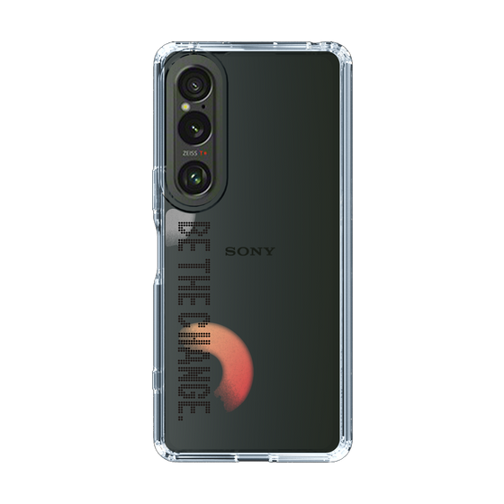 Slim Protection Case［ Original - Dot Overlay - BE THE CHANGE/A ］