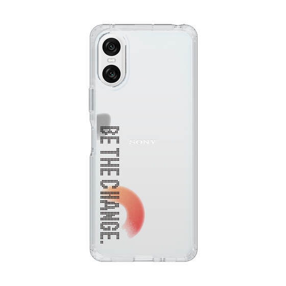 Slim Protection Case［ Original - Dot Overlay - BE THE CHANGE/A ］