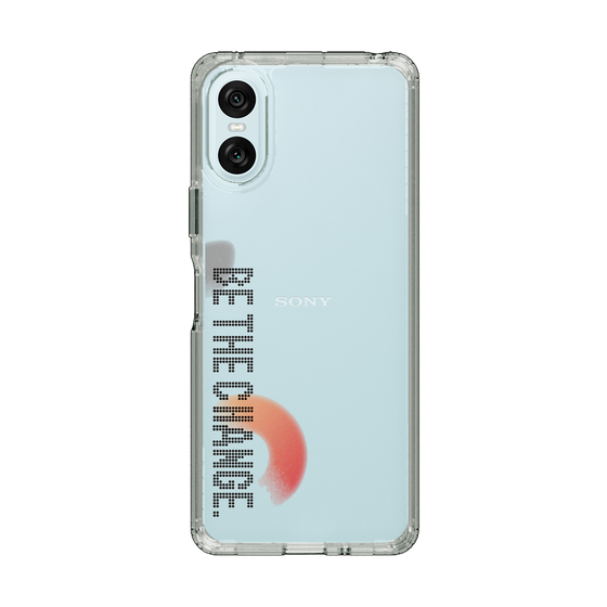 Slim Protection Case［ Original - Dot Overlay - BE THE CHANGE/A ］