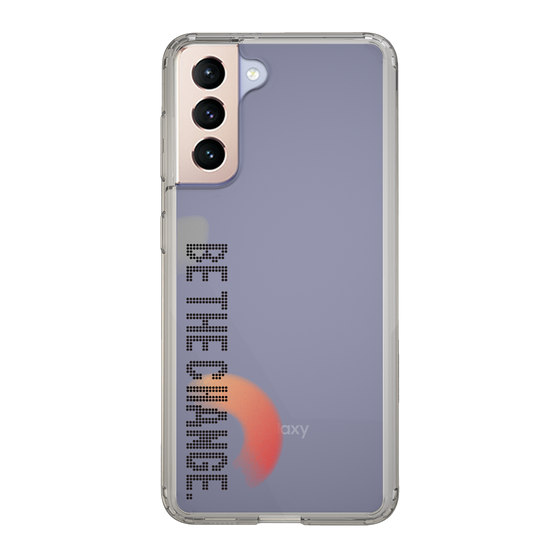 Slim Protection Case［ Original - Dot Overlay - BE THE CHANGE/A ］