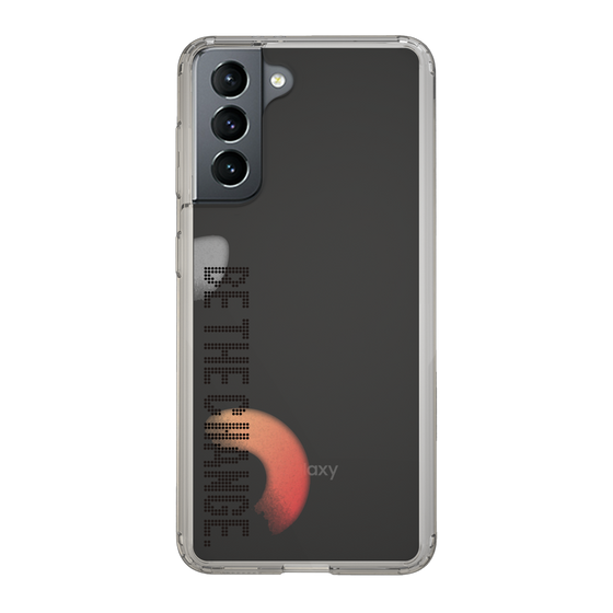 Slim Protection Case［ Original - Dot Overlay - BE THE CHANGE/A ］