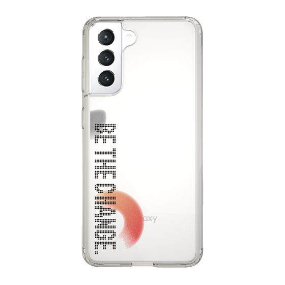 Slim Protection Case［ Original - Dot Overlay - BE THE CHANGE/A ］