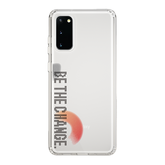 Slim Protection Case［ Original - Dot Overlay - BE THE CHANGE/A ］