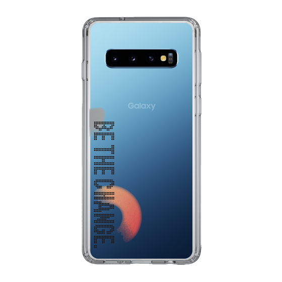 Slim Protection Case［ Original - Dot Overlay - BE THE CHANGE/A ］