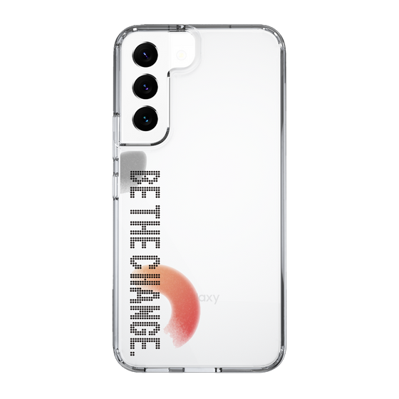 Slim Protection Case［ Original - Dot Overlay - BE THE CHANGE/A ］